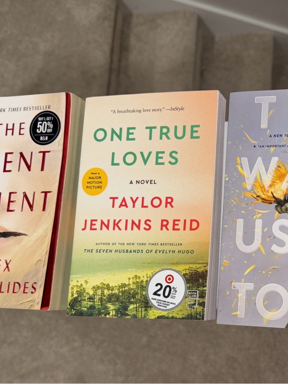 One True Loves by Taylor Jenkins Reid- Paperback Novel